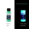59ML Glow In Dark Acrylic Paint for Hand-Painted Wall Creative Diy Glass Clothes Shoes Luminous Fluorescent Epoxy Resin Pigment