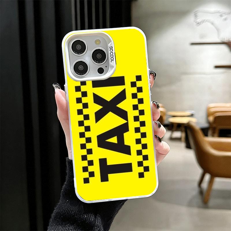 

NYC Yellow Taxi Cabs Soft Phone Case for iPhone 15 16 17 Pro Max 17Air 16E 14 Plus 13 12 Mini Shockproof Cover Back Shell iPhone 14 ProMax