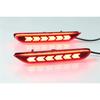 1Pair Multi-function Car LED Reflector Lamp Rear Fog Lamp Tail Rear Bumper Light Brake Light For Nissan Teana Altima 2019 2020