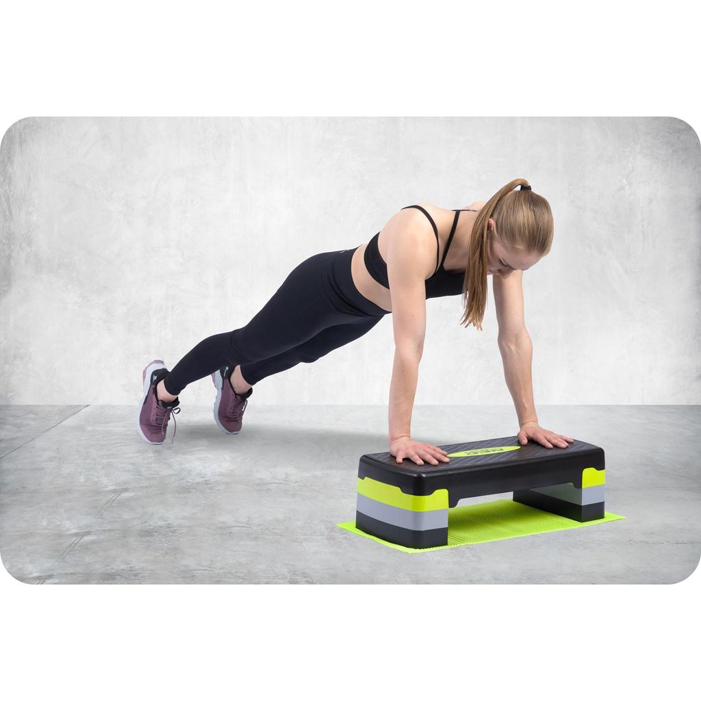 Paso Para Fitness Ejercicios Aeróbicos 3 Niveles + Esterilla