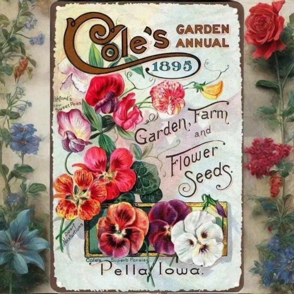 Vintage Metal Wall Art Sign 20x30cm Home Decor Retro Plaque