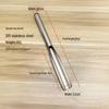 Compact Stainless Steel Gardening Shovel for Planting Flowers, Vegetables, and Digging.