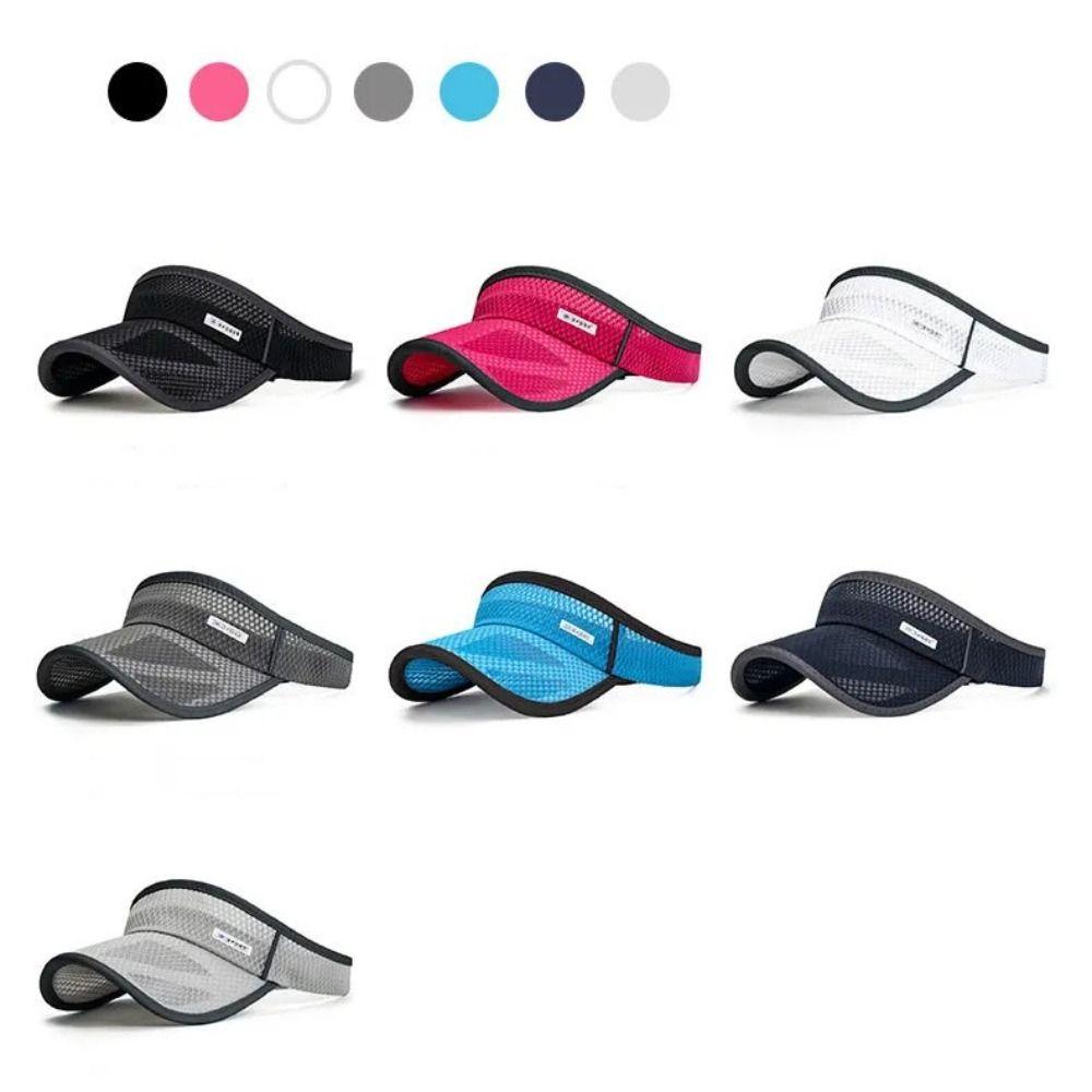 Top Empty Baseball Cap Breath Mesh Beach Hat Portable Tennis Caps  Men