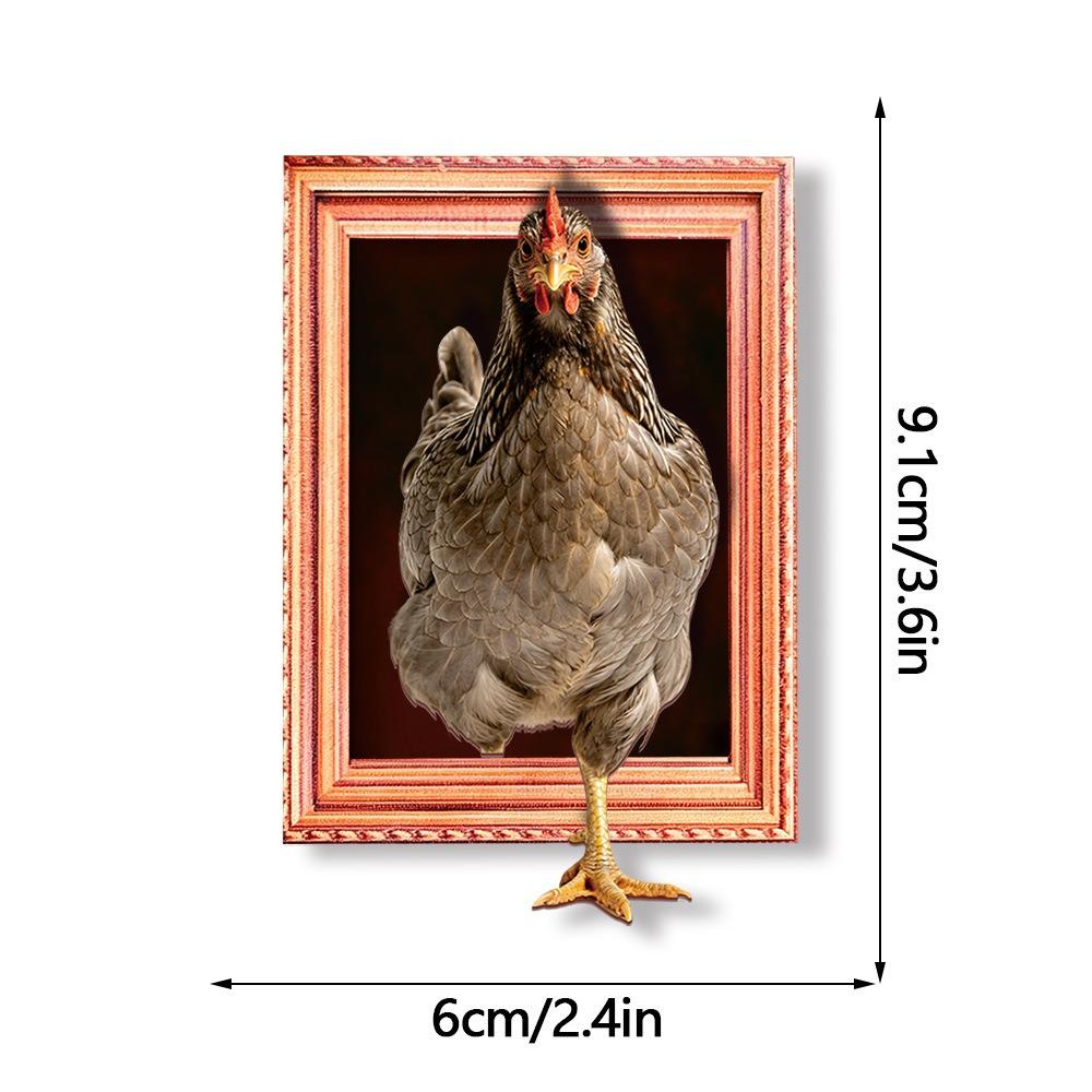 3D Cartoon Animal Magnetic Photo Frame Framed Picture Style Wooden Magnet  Office Board