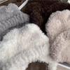 Cartoon Plush Pullover Hats Soft Cute Cat Ear Hat Y2K Ear Protection Hat  Outdoor