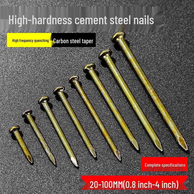 Long Cement Steel and Iron Nails for Wall and Woodworking
