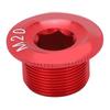 CANSUCC M20   Crank Cover Screws Corrosion Resistant Aluminum Alloy Crank Cover Screw  