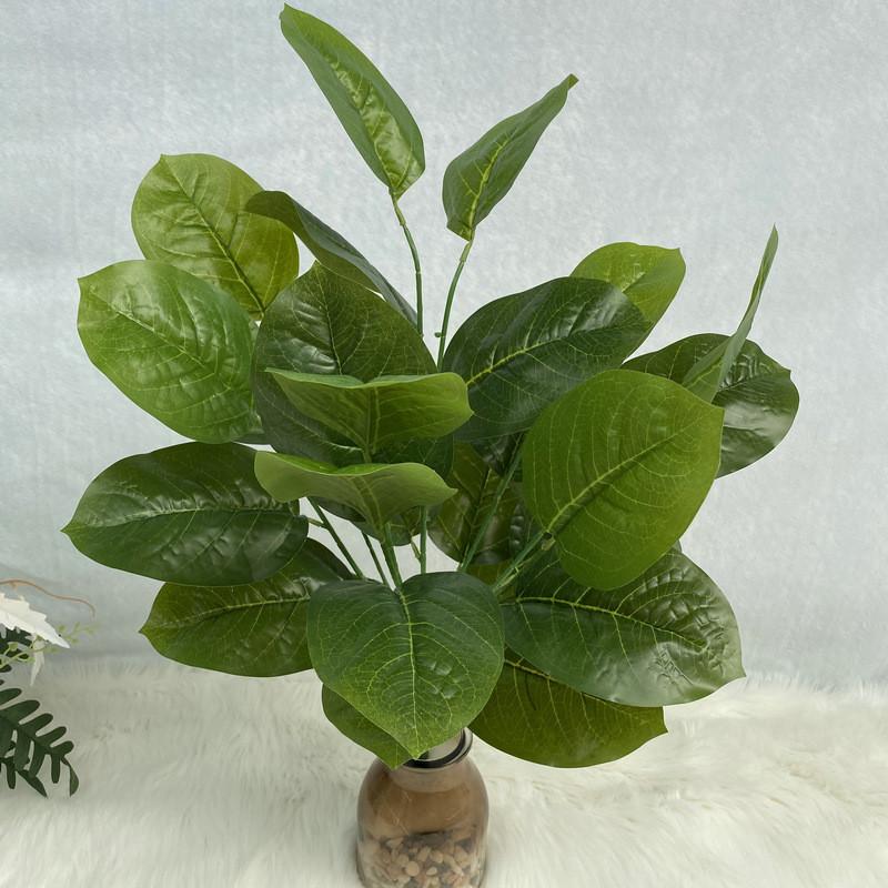 Faux Green Tree With 26 Leaves For House Decor And Photography Scene Creation