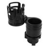 2 in 1 Universal Car Cup Holder Expander Cup Mount Extender Organizer with Adjustable Base