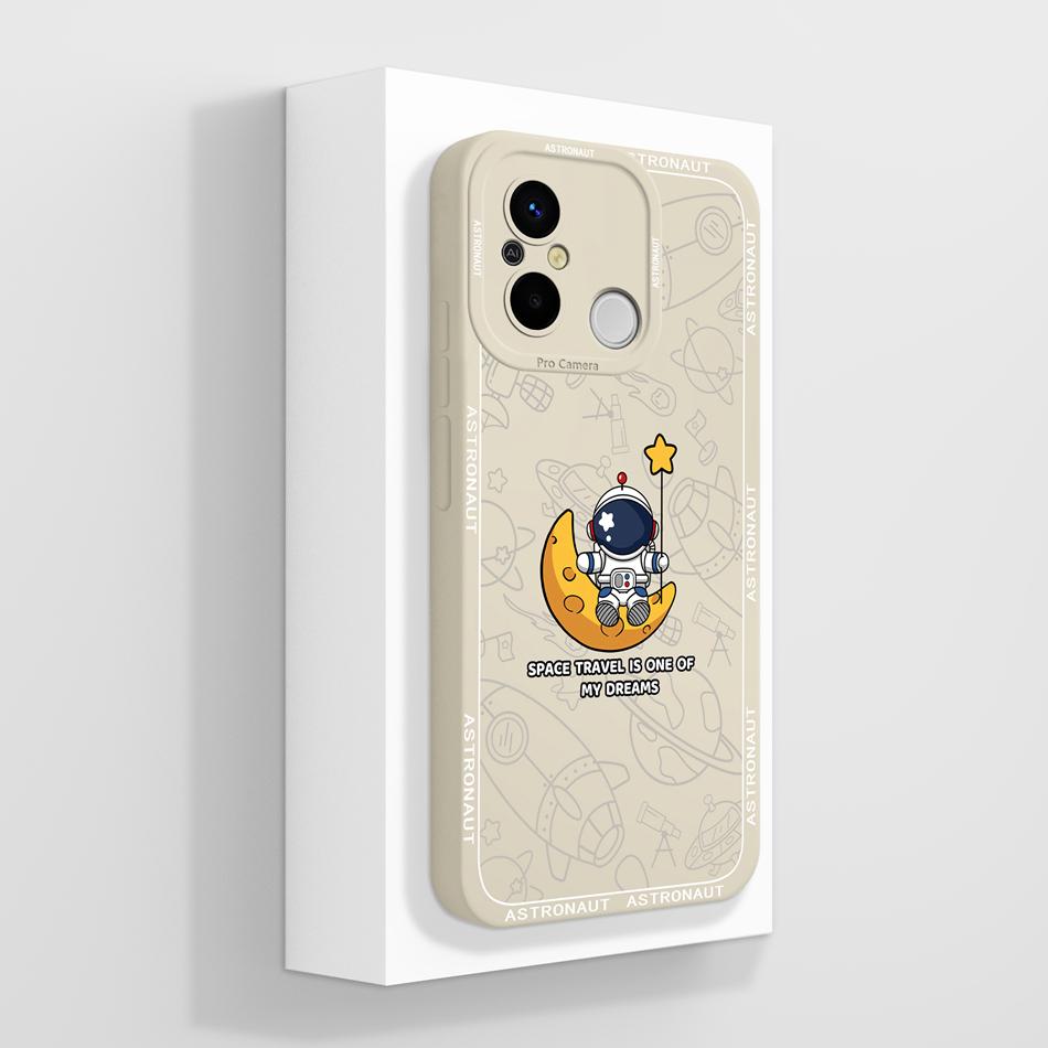 Coque Pour Redmi 12C 11A POCO C55 Coque Arrière Créative Protection Complète Protecteur Souple en Silicone Liquide Pour Redmi 12 C 11 A POCO C 55