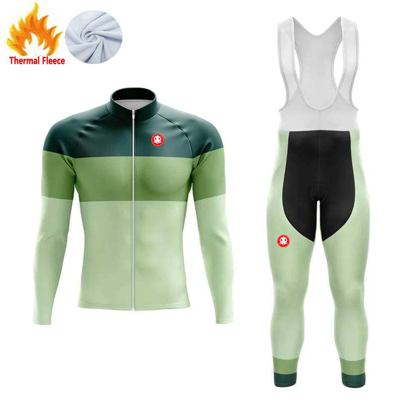 Winter Fleece Ciclismo Cycling Jersey Ropa Bicicleta Hombre Mtb Bekleidung Herren Fietskleding Heren  2026 Winter Warm Cycling Clothing Set