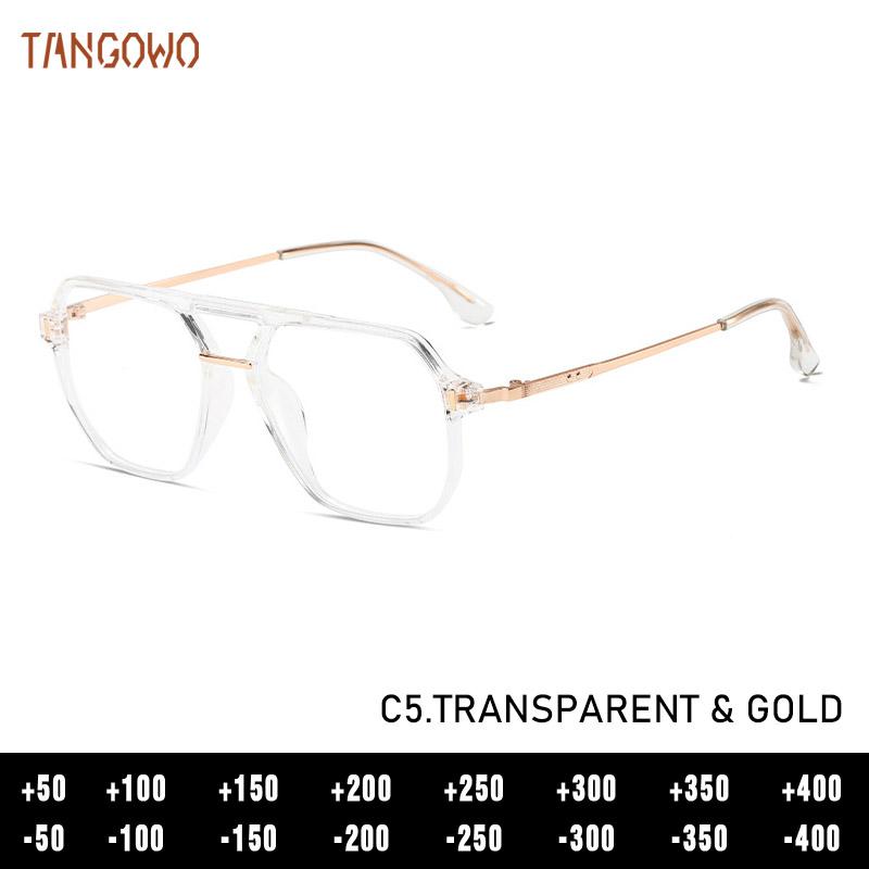 

TANGOWO Prescription Glasses for Men Eye-glasses -1 Lunette Myopia Eyeglasses Photochromic Lenses Man Women s Eyepieces Eyewear 0