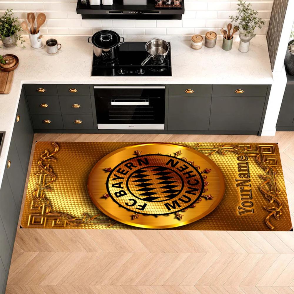 Bayern Munich Customize Your Name Kitchen Rug Runner Rug Laundry Mat Hallway Entryway The Best Gift Choice