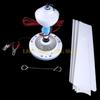 L8RE 12V 3 36" polegadas Ventilador de Teto Silencioso Elétrico Pendurado para Sala de Jantar Cama