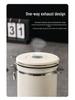 304 Stainless Steel Coffee Storage Can with Vent Valve, Sealed for Freshness