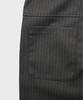 SAINTPAIN Sp Twist Stripe Wide Slacks Black