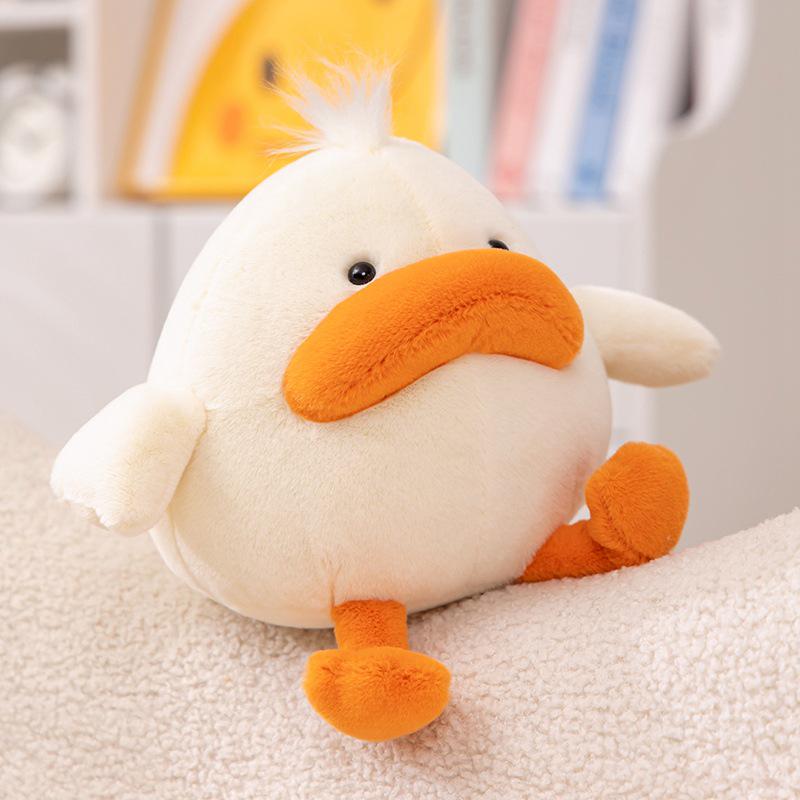 

Великодній Каченя Плюшевий: Кучерява Дорі та Делія Ковбасні Губи М яка Іграшка Подарунок 20cm 0.165kg білий