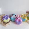 New Ins Sweet Donut Kindergarten Backpack Eggshell Personality Casual Children's Bag Girls