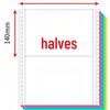 Multi-part Pinfeed Computer Print Paper: 2-part, 3-part, 4-part, 5-part Invoices & Delivery Notes