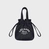 Mini String Tote Bag Indigo Dark