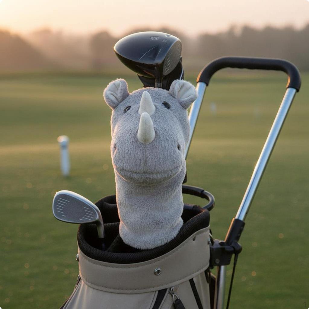 Soft Headcover Scratch & Ding Protection 460cc Wood Inner Lining Funny Club Cover