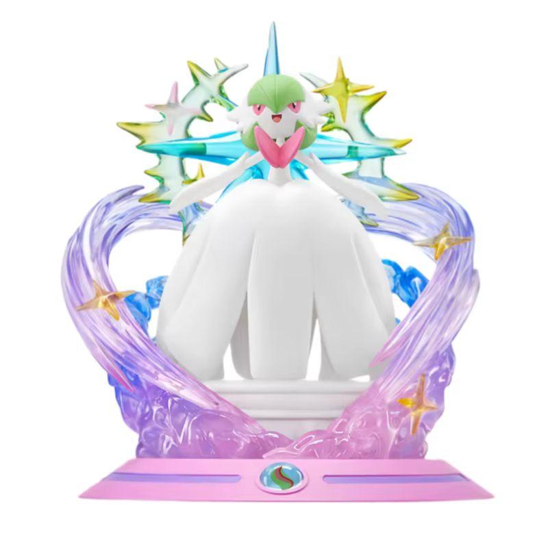 100% Genuine Pokemon Action Figures Mega Lucario Mega Gardevoir Collect Series Of Model Figurines Ornaments Toys Birthday Lovely Gift