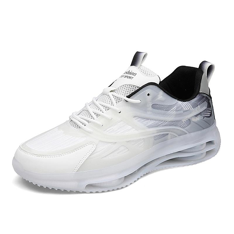 

Мужская обувь 2025 года, новые летние дышащие повседневные кроссовки для бега, нескользящие, с толстой подошвой, модные туфли для подростков и пап 44