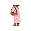 Adidas All Over Print Round Neck Casual Short Sleeve Dress Women Dresses Pink GJ7104