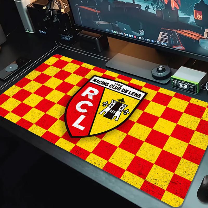 RC Lens Color Mouse Pad Large Gaming Table Cushion Non-slip Laptop Tablet Big Mousepad XXL Mat Mini PC Playmat With Lock edge