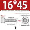 304 Stainless Steel Hex Socket Cap Screw with Extended Thread