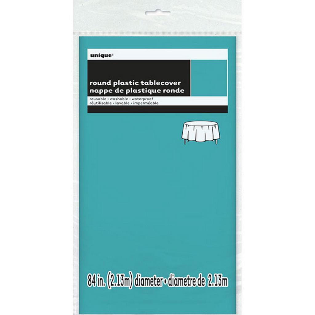 Amscan Round Plastic Party Tablecover