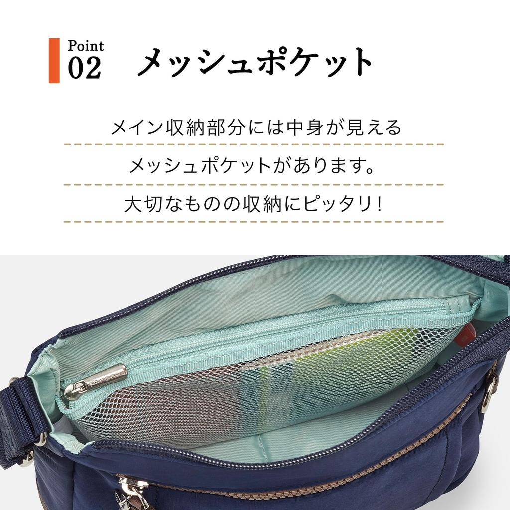 Kanana Project PJ8-3rd 62104 Umhängetasche, Vertikales Design, Platz für 500 ml PET-Flaschen, Hintertasche, Marineblau