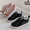 Winter Velvet Flat Sneakers Women Fashionable Comfortable Snow Shoes Thickened Warm Student Casual Shoes