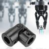 Universal Joint, Shaft Coupling Motor Connector, Metal DIY Steering Universal Joint with Screws for Connecting Model Cars, Model Ships, Robots 12