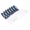 7PCS Putty Scrapers Stainless Steel Spatula Set with Storage Bag for Repairing Drywall Applying