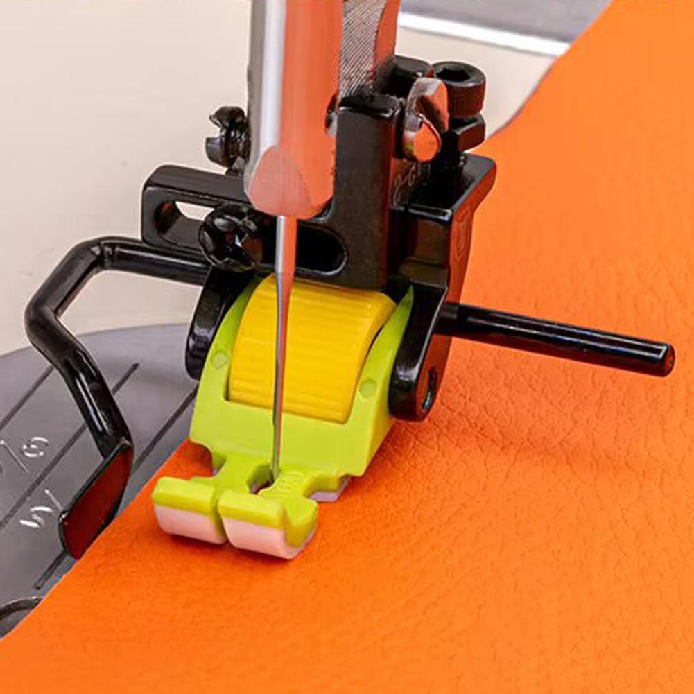 5 In 1 Multifunctional Roller Foot,T5S Zipper Presser Foot with Left Right Edge Guide,Easy Installation Sewing Machine Accessori
