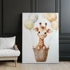 Happy Giraffe's Journey Happy Giraffe's Journey, 70X100 Cm, Frameless, Matte Paper 230 Gsm