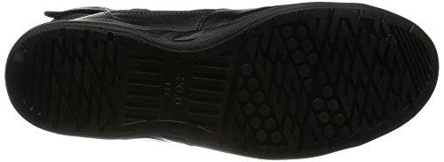 Fukuyama Rubber Arrow Max #89 High-Cut Safety Shoes with Zipper, Black, Size 27.0cm