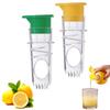 2PCS Manual Juicer Small Plastic Fruit Juicer