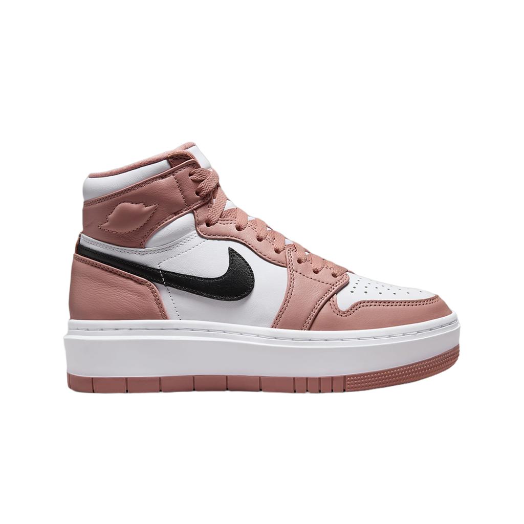 (w) Jordan 1 Elevate High Red Stardust White