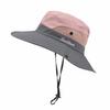 Unisex Sun Protection Bucket Hat Quick Dry Outdoor Wide Brim Summer Hat