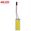 14-48LED Universal Car Interior Readling Lamp COB 108SMD LED Panel Dome Light High Brightness Bulb Truck Waterproof Lamp