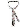 Zebra Leopard Print LOVE Poker 5cm Tie with Unisex Shirt - Versatile, Customizable 