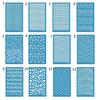 Geometric Silk Screen Stencils for DIY Earrings T-Shirts Bag Jewelry Decorations