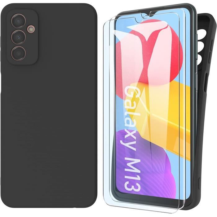 Coque - Samsung - Galaxy M13 4G - Silicone TPU - Protection Antichoc - Noir