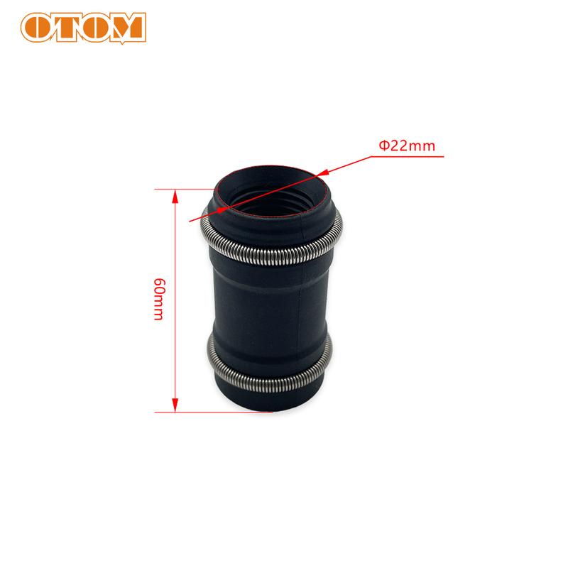 OTOM Motorcycle Exhaust Rubber For KTM SX 65 2024-2026 SX85 18-26 HUSQVARNA TC 65 TC 85 GASGAS MC Replace OEM No.47205057000