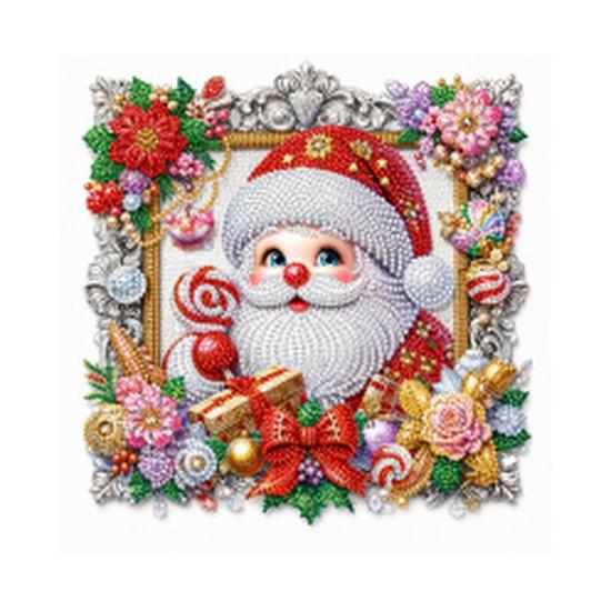 Weihnachtsmann und Rentier Diamant-Dekorationsmalerei - Warm, Heilend, Dreidimensional, Lässige Dekorationsmalerei