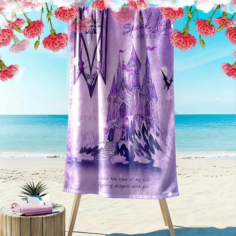 Taylor Swift Lyrics 2D Flat Print Beach Towel, Large Soft Quick Dry Towel for Beach Camping SwimmingDSTJ0925461