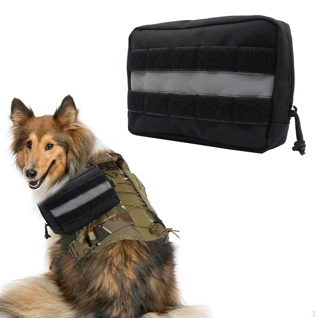 Dog -Hound Harness Saddle Bag Backpack Training Travel Camping Hiking Medium and Large Dogs