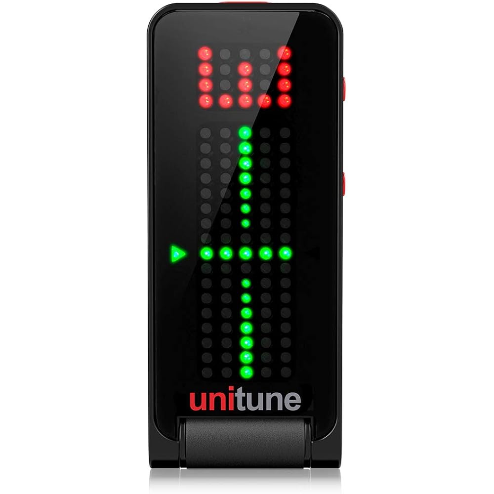 Tc Electronic (Tc Electronic) Clip Tuner Chromatic Tuning ±0.0.2 cent Strobe Mode Auto Off Functi...
